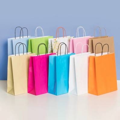 Twisted Handle Paper Bags Manufacturers in Ahmednagar